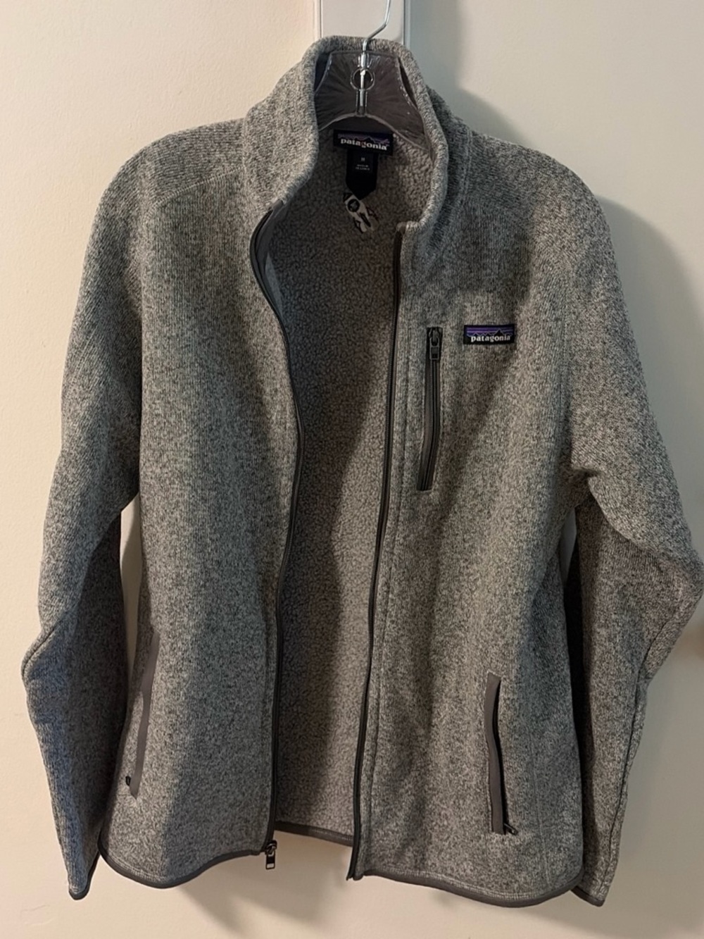 Patagonia Gray Men's Full-Zip Fleece Jacket